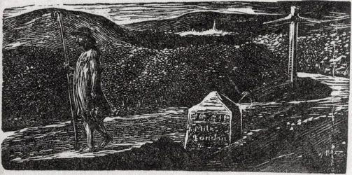 Colinets inniger Wunsch, fremde Länder zu kennen, Illustration aus Dr. Thortons 
